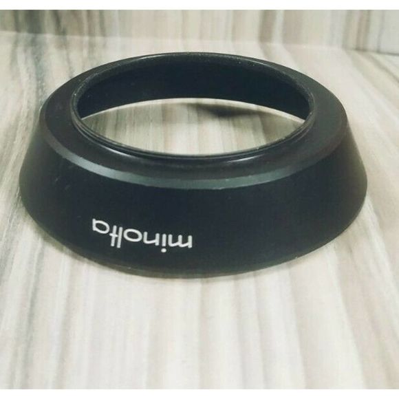VINTAGE MINOLTA 55MM SCREW IN LENS HOOD FOR 28MM F: 3.5 MC WIDE ANGLE LENSES - Picture 6 of 8
